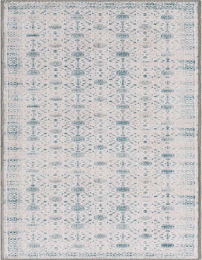 2' x 6' Washable Timeless Runner Rug