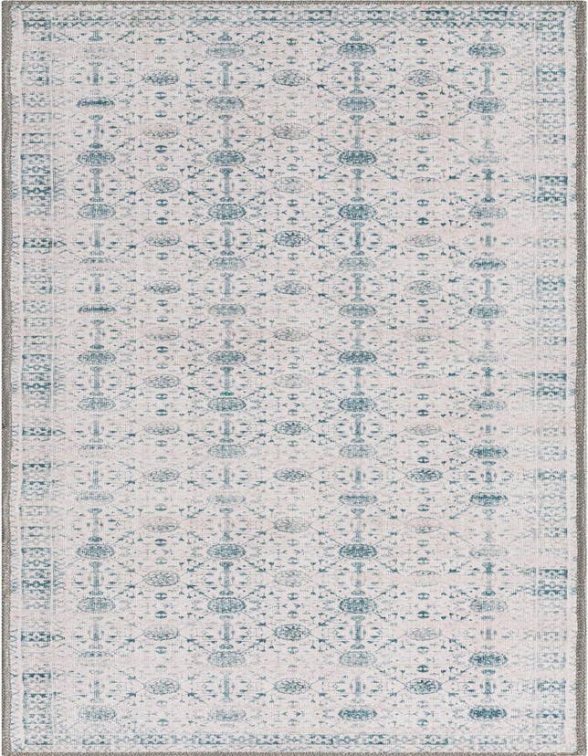 Detail image of 2' x 6' Washable Timeless Runner Rug