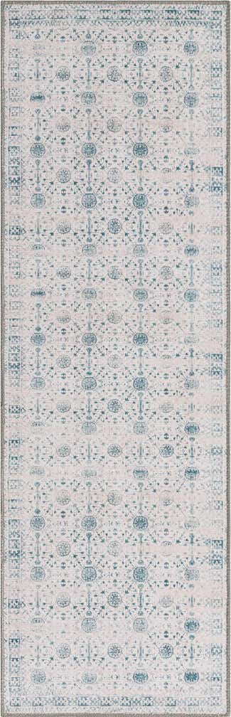 2' x 6' Washable Timeless Runner Rug