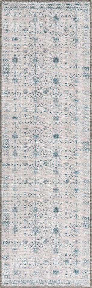 Detail image of 2' x 6' Washable Timeless Runner Rug