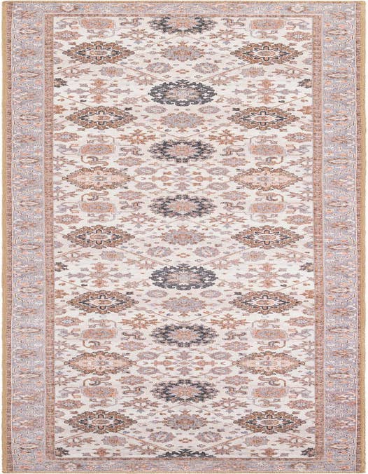 Detail image of 2' 7 x 10' Washable Timeless Runner Rug