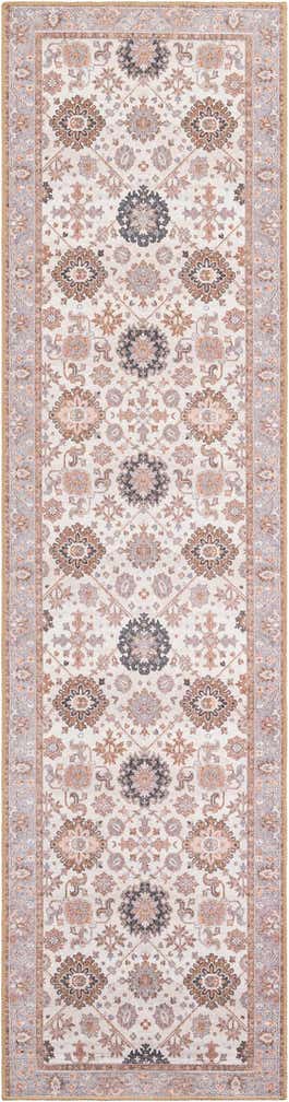 2' 7 x 10' Washable Timeless Runner Rug