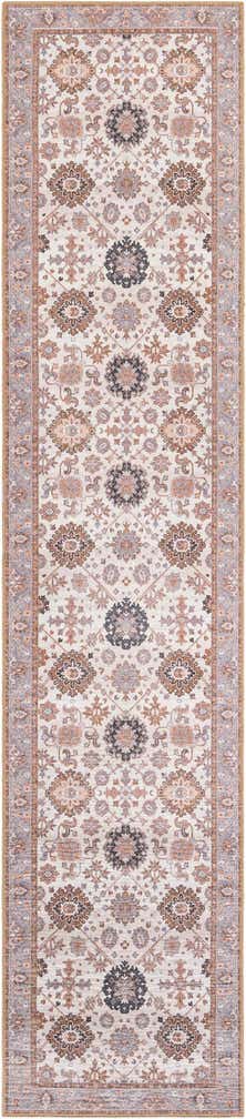 2' 7 x 12' Washable Timeless Runner Rug