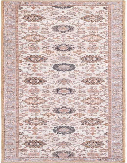 Detail image of 2' x 8' Washable Timeless Runner Rug