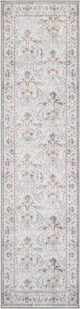 2' 7 x 10' Washable Timeless Runner Rug