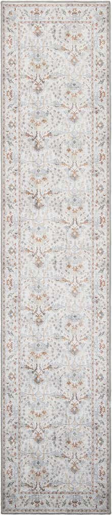 2' 7 x 12' Washable Timeless Runner Rug