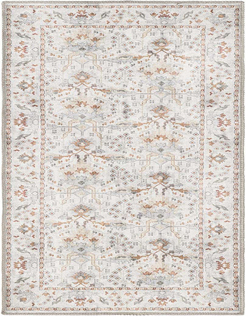 2' x 5' 1 Washable Timeless Runner Rug