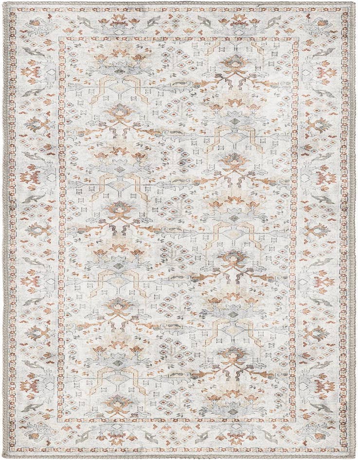 Detail image of 2' x 5' 1 Washable Timeless Runner Rug
