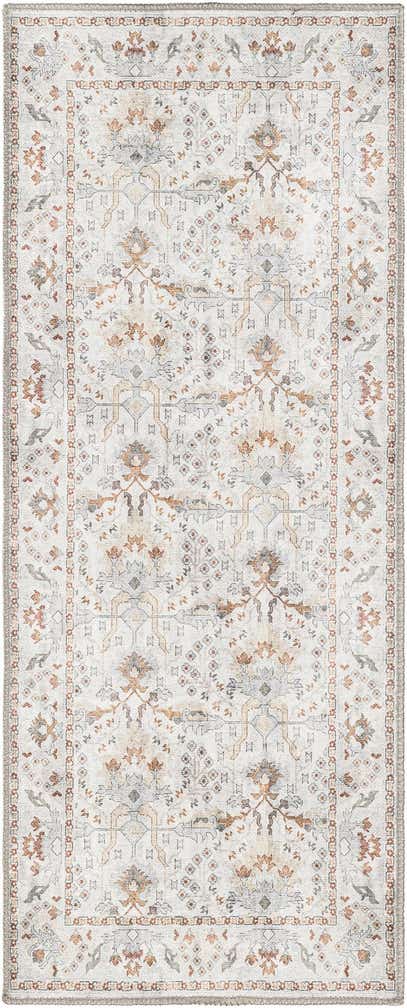 2' x 5' 1 Washable Timeless Runner Rug