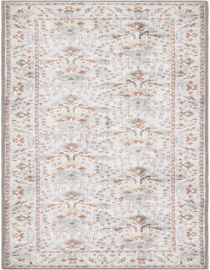 Detail image of 2' x 6' 1 Washable Timeless Runner Rug