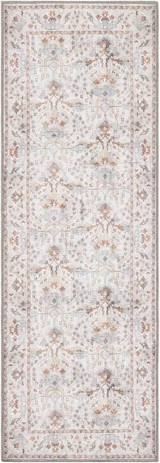 Detail image of 2' x 6' 1 Washable Timeless Runner Rug