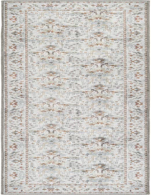 Detail image of 2' x 8' Washable Timeless Runner Rug