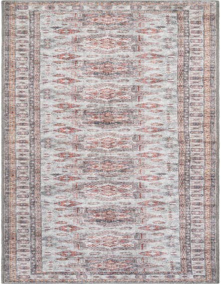Detail image of 2' 7 x 12' Washable Timeless Runner Rug