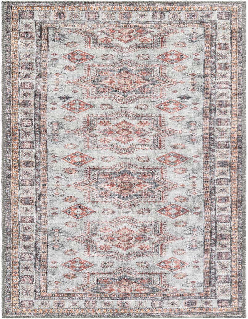 2' x 5' 1 Washable Timeless Runner Rug