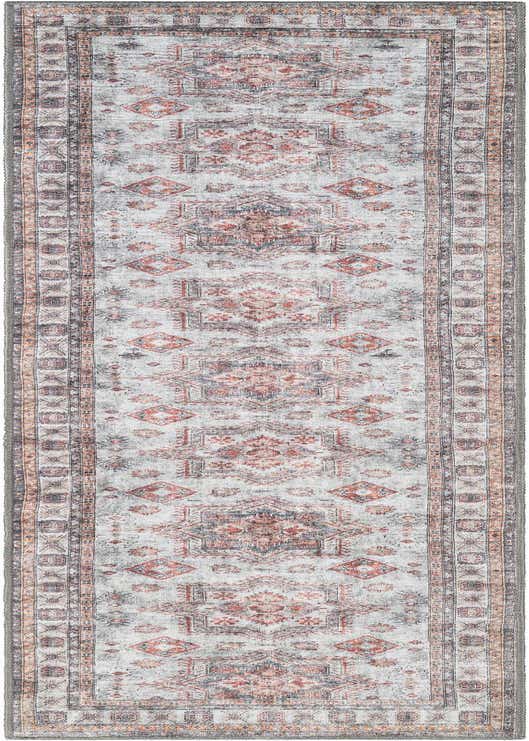 2' x 8' Washable Timeless Runner Rug