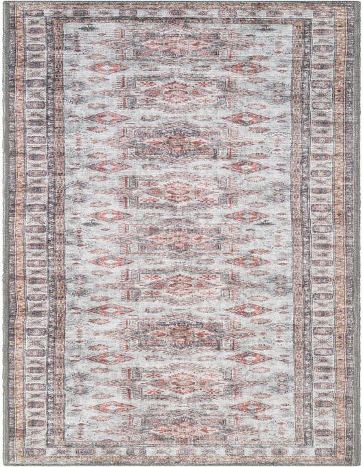 Detail image of 2' x 8' Washable Timeless Runner Rug