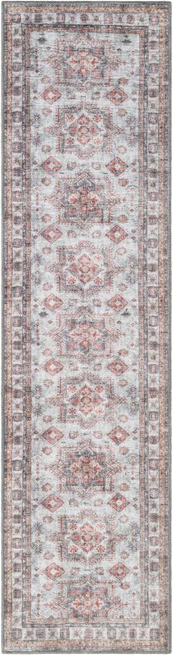 Detail image of 2' x 8' Washable Timeless Runner Rug