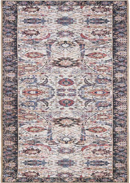 2' 7 x 12' Washable Timeless Runner Rug