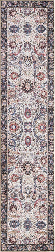 2' 7 x 12' Washable Timeless Runner Rug