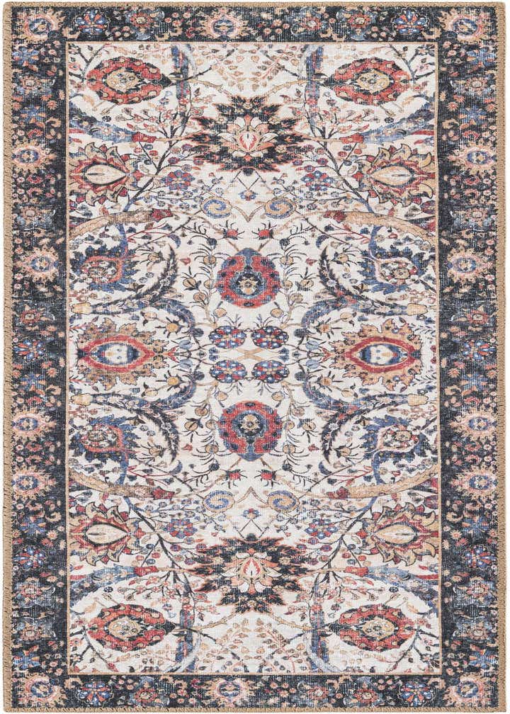 2' x 5' 1 Washable Timeless Runner Rug