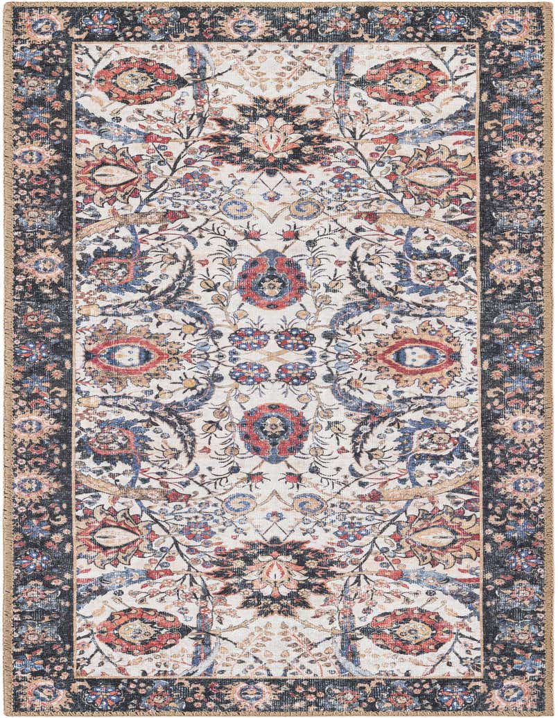 2' x 5' 1 Washable Timeless Runner Rug