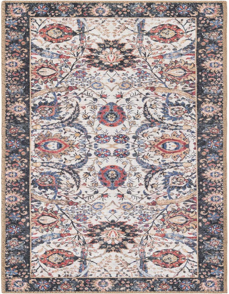 Detail image of 2' x 5' 1 Washable Timeless Runner Rug