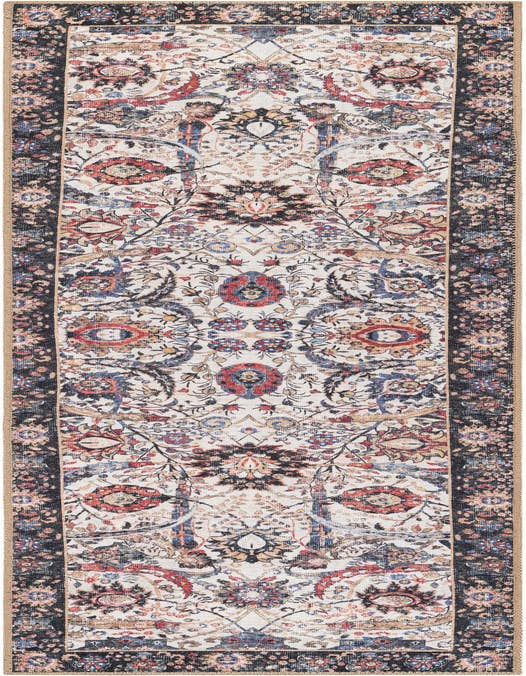 Detail image of 2' x 8' Washable Timeless Runner Rug