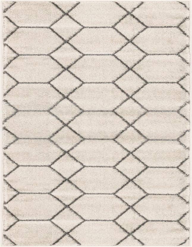Detail image of 2' x 6' Trellis Frieze Runner Rug
