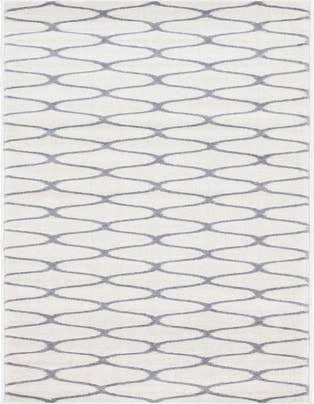 Detail image of 2' x 13' Trellis Frieze Runner Rug