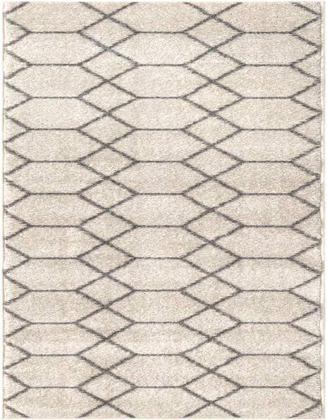 Detail image of 2' x 9' Trellis Frieze Runner Rug