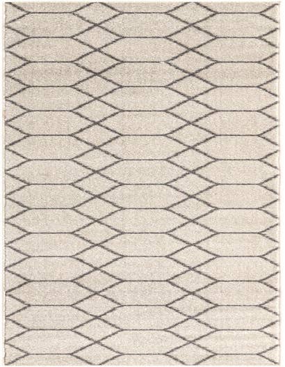 Detail image of 2' x 10' Trellis Frieze Runner Rug