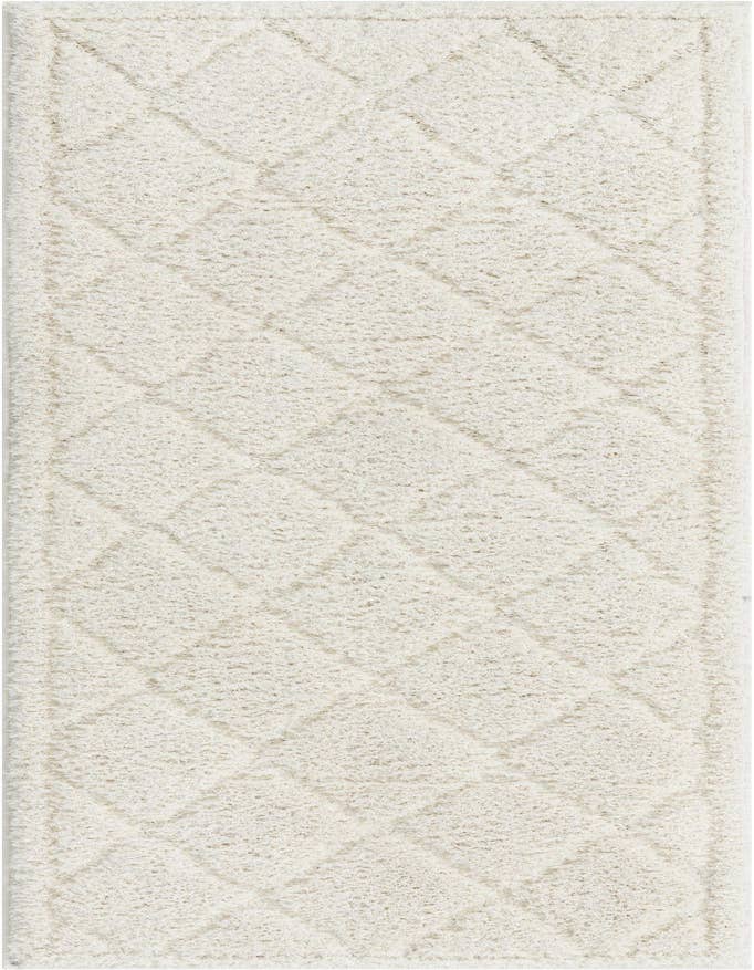 Detail image of 2' x 8' Trellis Shag Runner Rug
