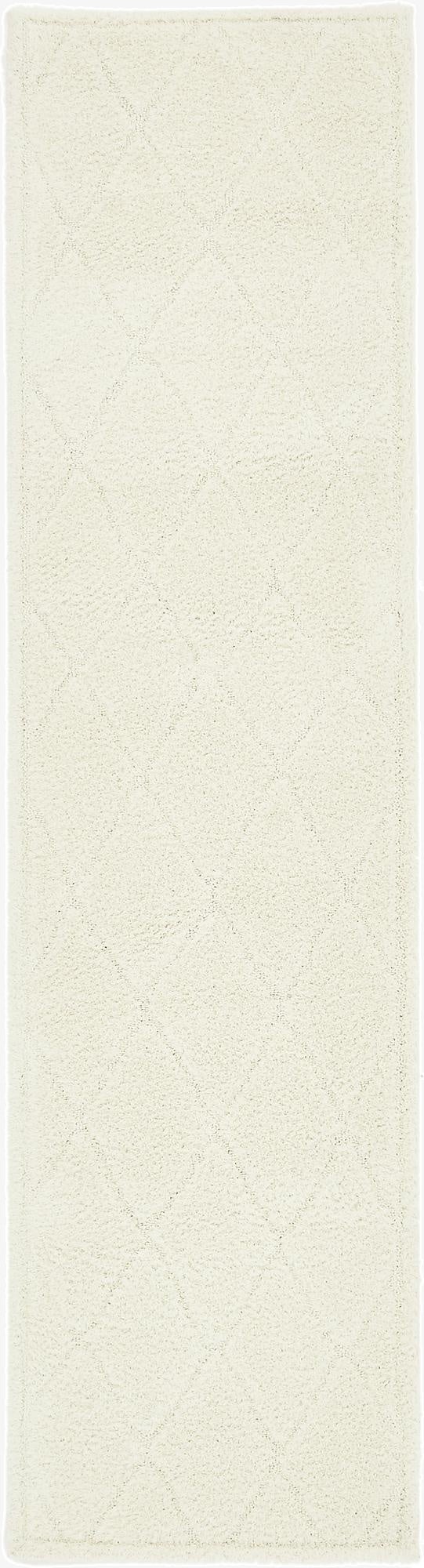 Primary image 2' 7 x 10' Trellis Shag Runner Rug
