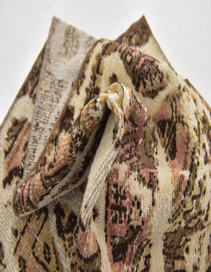 Detail image of 2' 2 x 9' 2  Hand Knotted Ultra Vintage Persian Wool Runner Rug