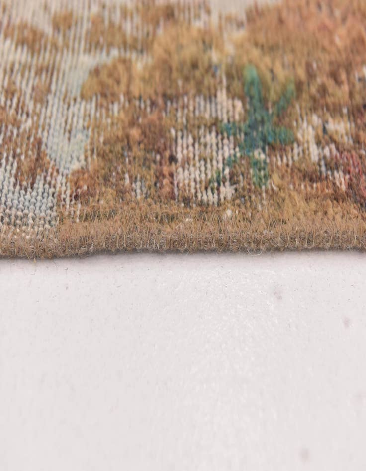 Detail image of 4' x 8'  Hand Knotted Ultra Vintage Persian Wool Runner Rug