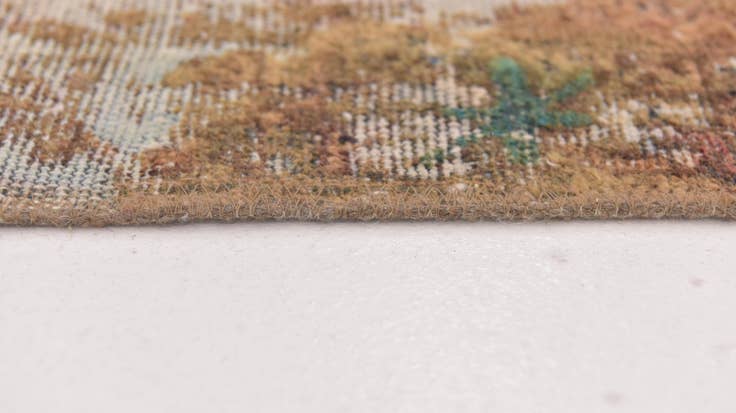 Detail image of 4' x 8' Hand Knotted Ultra Vintage Persian Wool Runner Rug