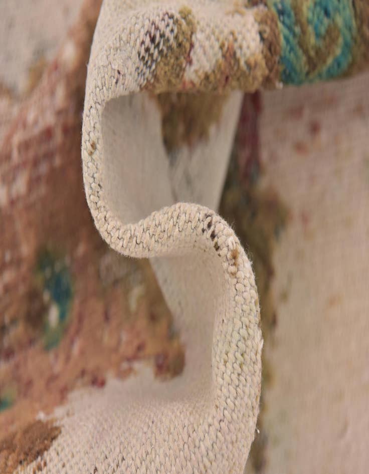 Detail image of 4' x 8'  Hand Knotted Ultra Vintage Persian Wool Runner Rug