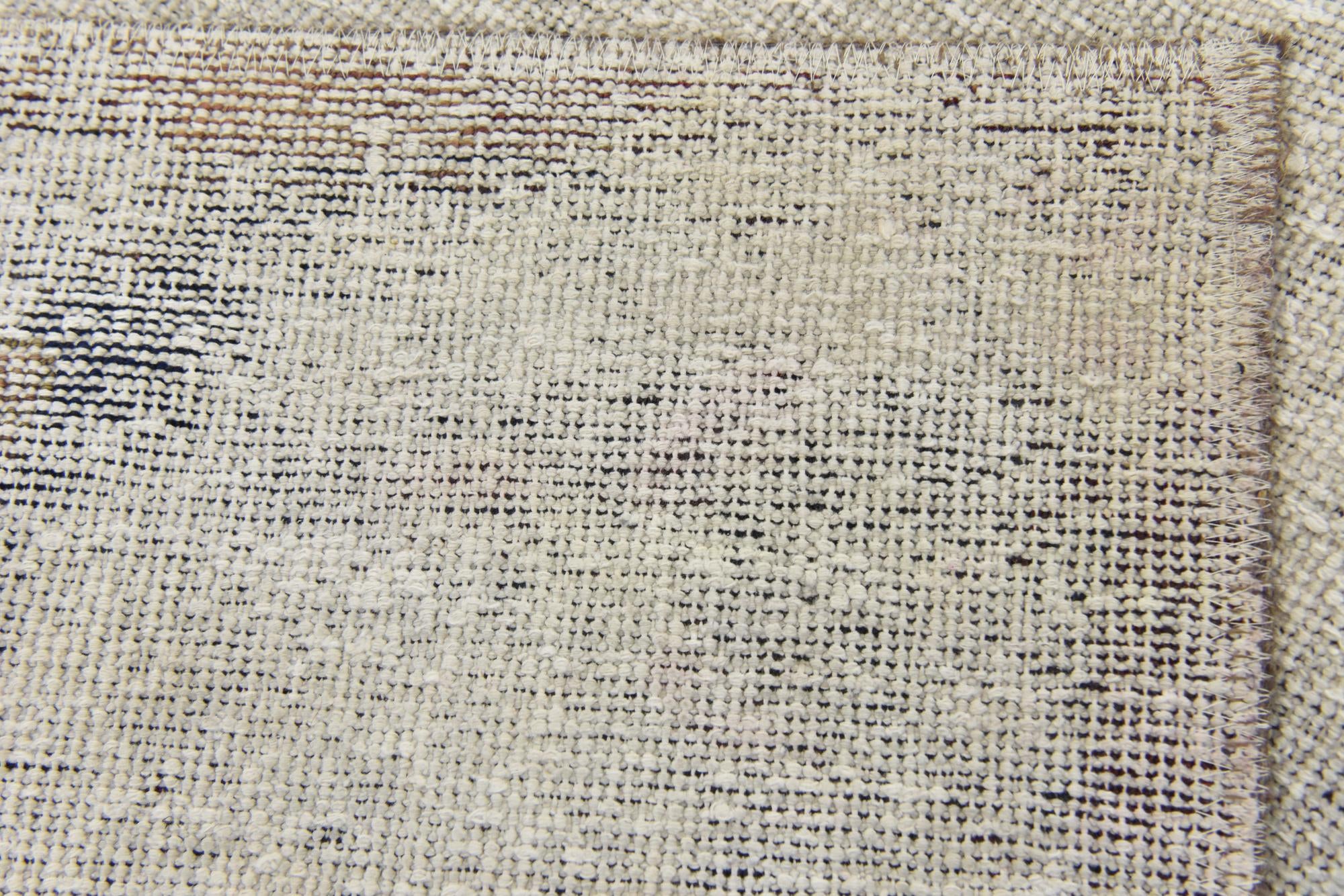 5' 4 x 9' 6 Hand Knotted Ultra Vintage Persian Wool Runner Rug