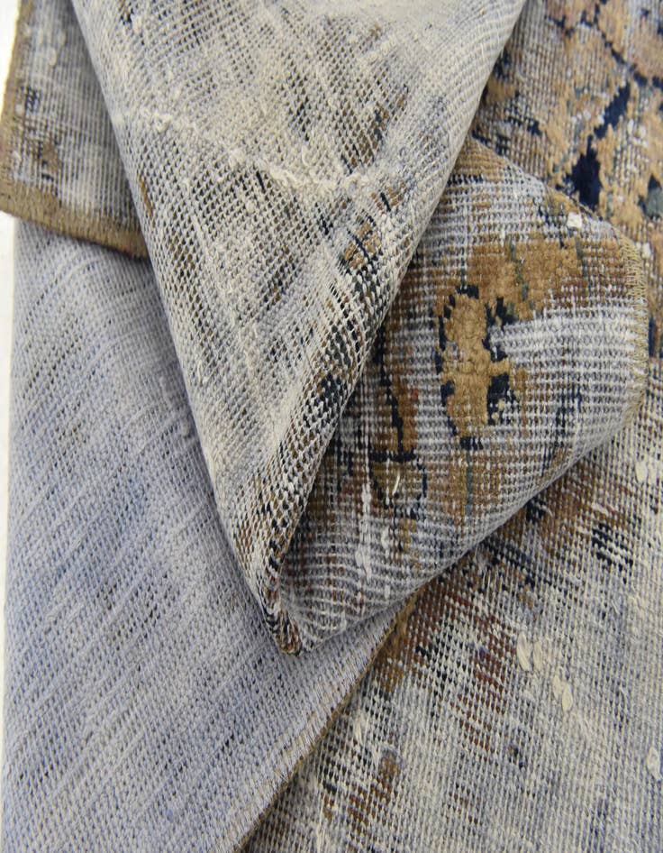 Detail image of 2' 8 x 5' 9  Hand Knotted Ultra Vintage Persian Wool Runner Rug