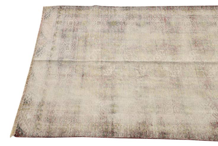 Detail image of 3' 1 x 11' 8 Hand Knotted Ultra Vintage Persian Wool Runner Rug