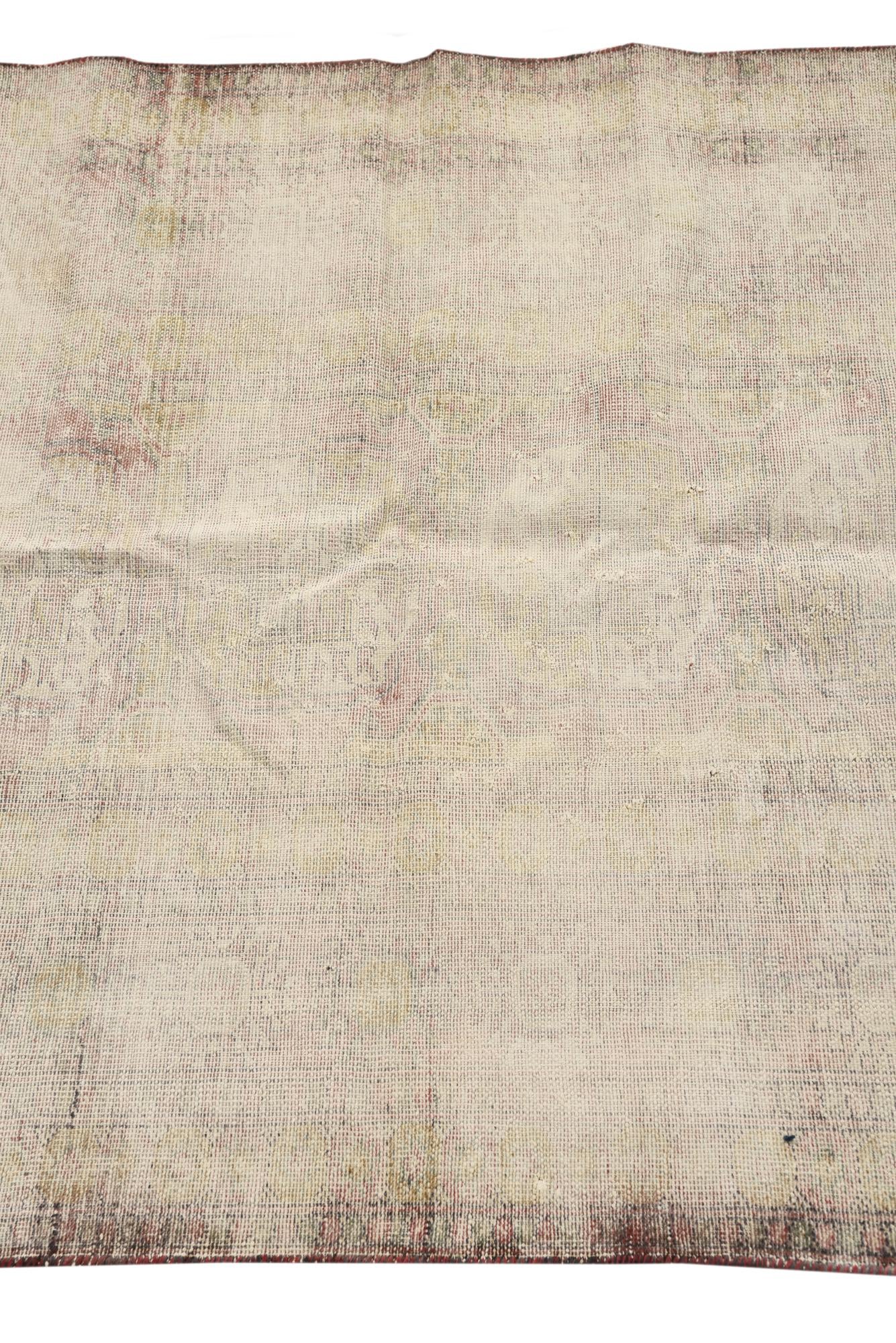 3' 1 x 11' 8 Hand Knotted Ultra Vintage Persian Wool Runner Rug