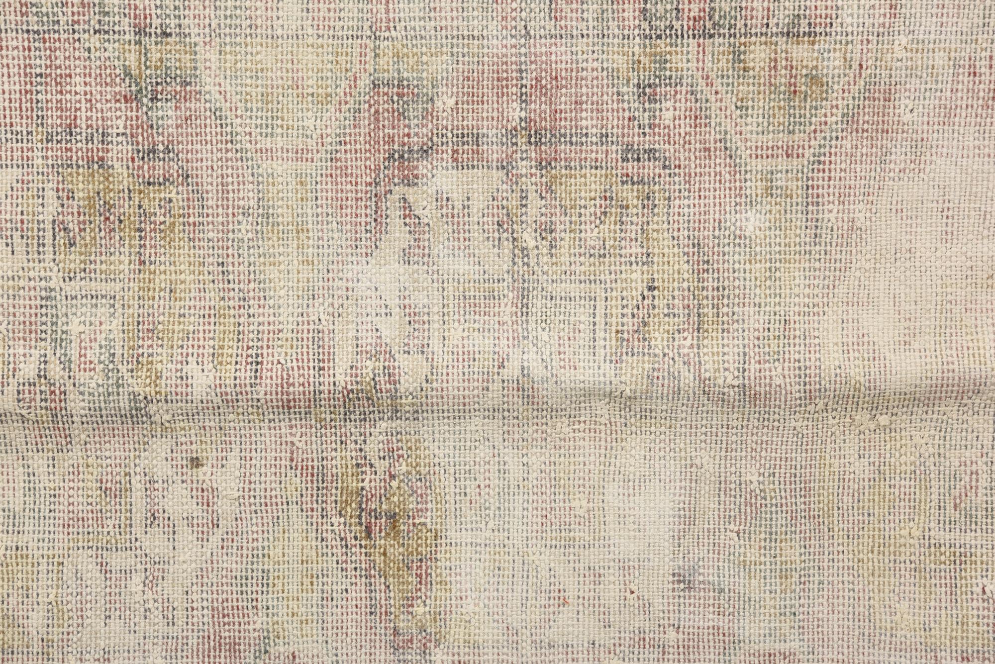 3' 1 x 11' 8 Hand Knotted Ultra Vintage Persian Wool Runner Rug