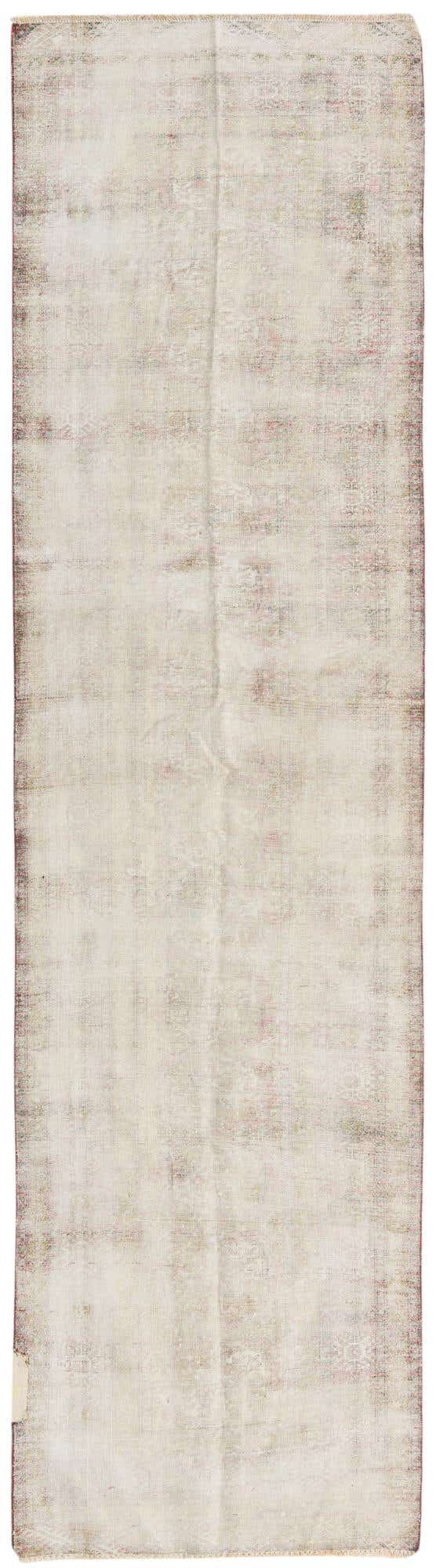 3' 1 x 11' 8 Hand Knotted Ultra Vintage Persian Wool Runner Rug