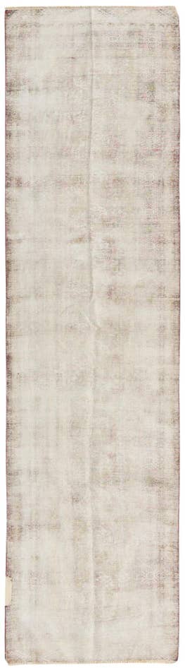 Detail image of 3' 1 x 11' 8 Hand Knotted Ultra Vintage Persian Wool Runner Rug