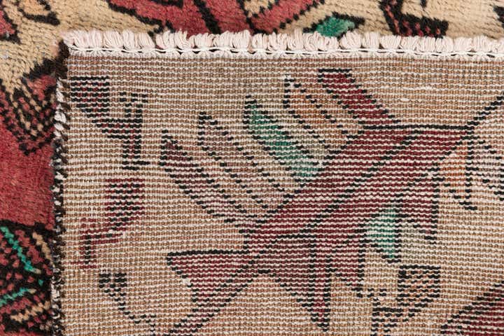 2' 4 x 5' 2 Hand Knotted Ultra Vintage Persian Wool Runner Rug