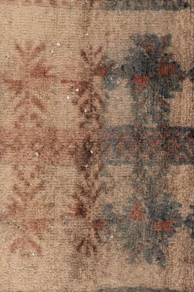 2' 1 x 5' Hand Knotted Ultra Vintage Persian Wool Runner Rug