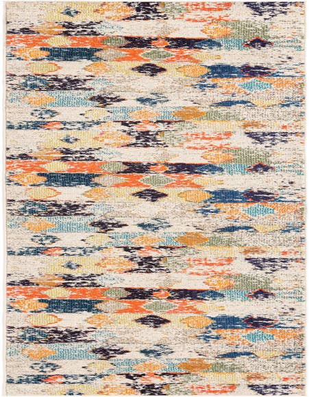 Detail image of 2' 7 x 12' Washable Vivid Runner Rug