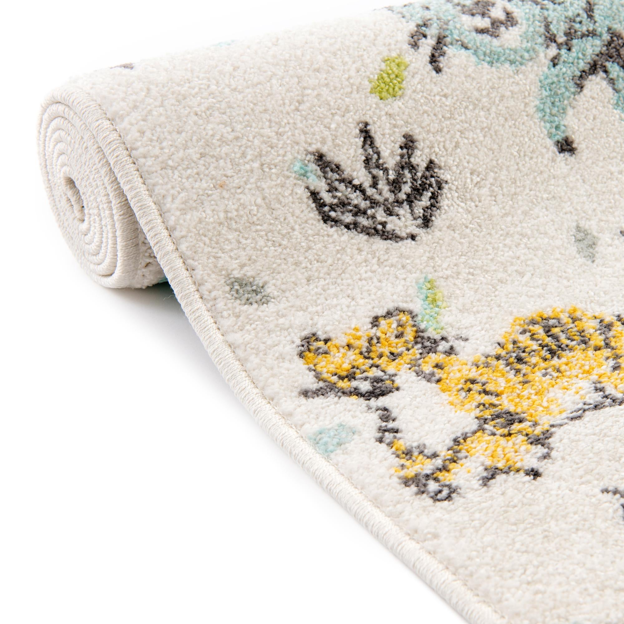 2' 2 x 6' Animals Whimsy Kids Runner Rug