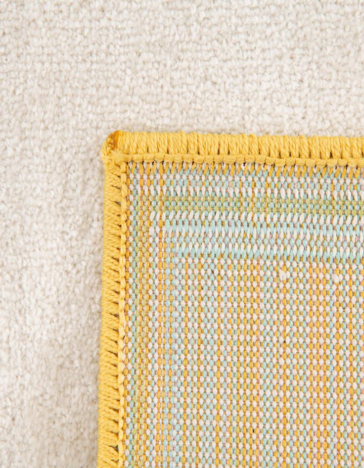 Detail image of 2' 2 x 6' Animals Whimsy Kids Runner Rug