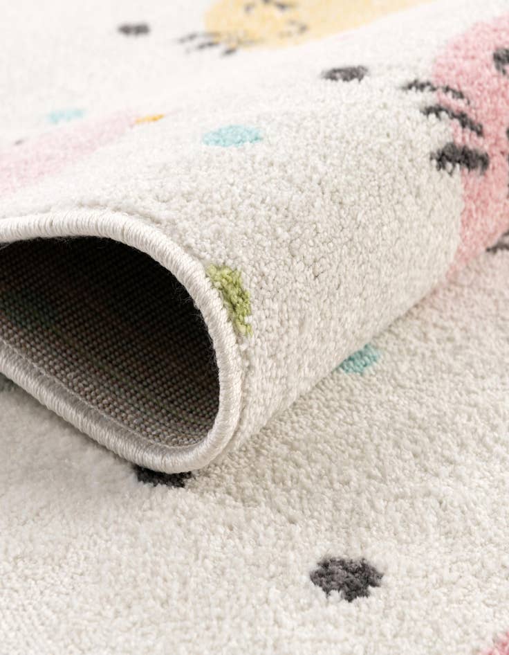 Detail image of 2' 2 x 6' Cats Whimsy Kids Runner Rug